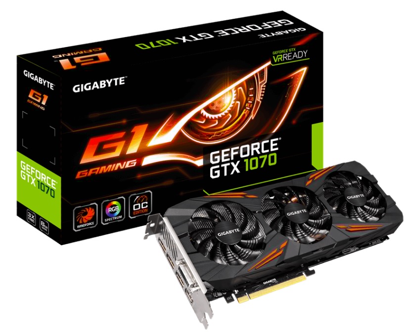 Gigabyte GeForce GTX 1070 G1 Gaming Review
