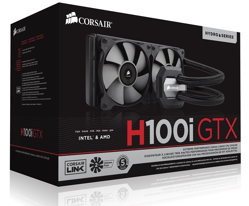regeringstid Korrupt dybt Corsair Hydro Series H100i GTX CPU Cooler Review | PC TeK REVIEWS