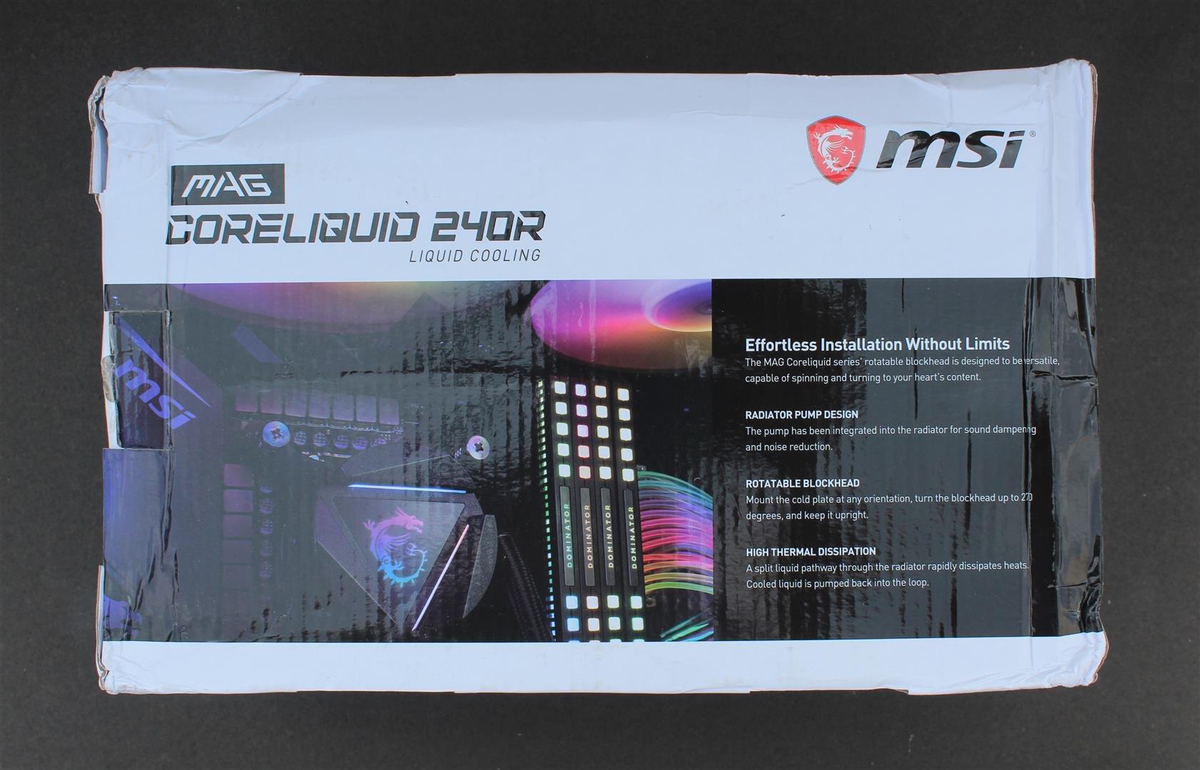  MSI MAG CoreLiquid 240R V2 - AIO ARGB CPU Liquid
