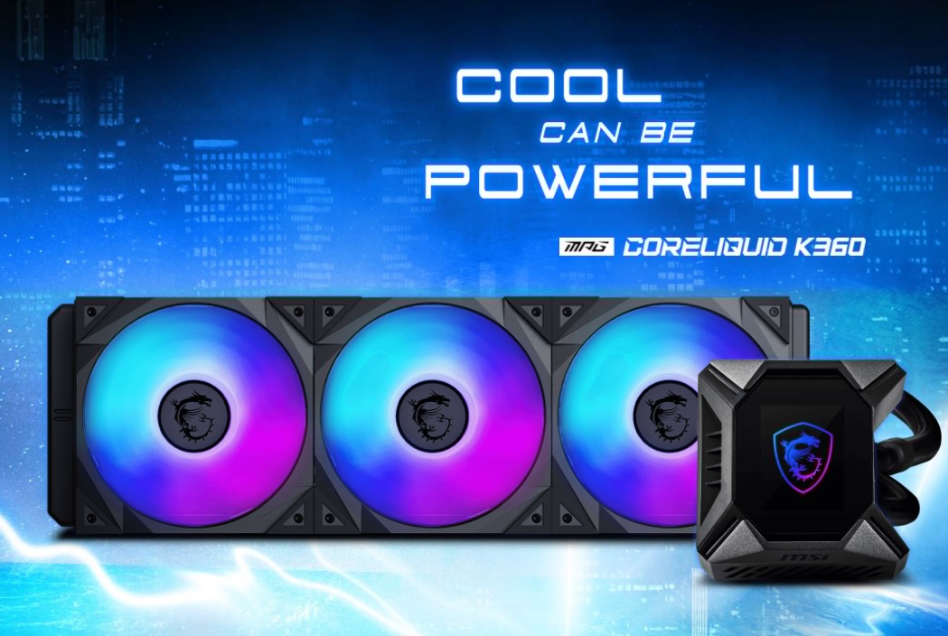 MSI MAG Coreliquid K360 CPU Cooler Review