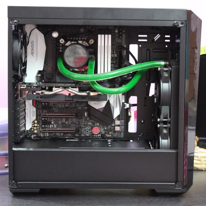 Cooler Master Masterbox Lite 5 RGB Review and Build 