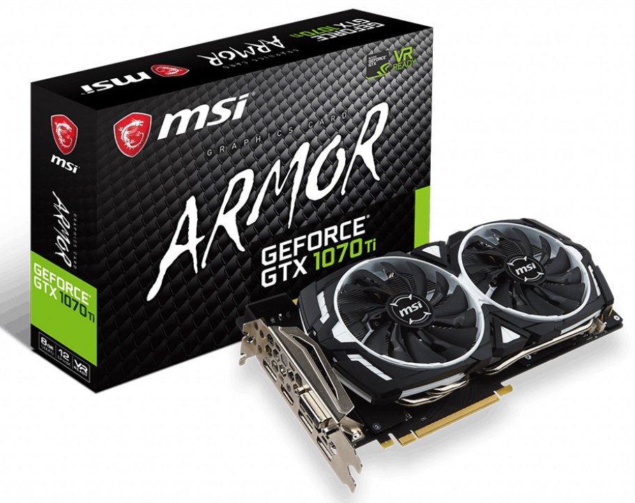 MSI GeForce GTX 1070TI ARMOR 8G Review