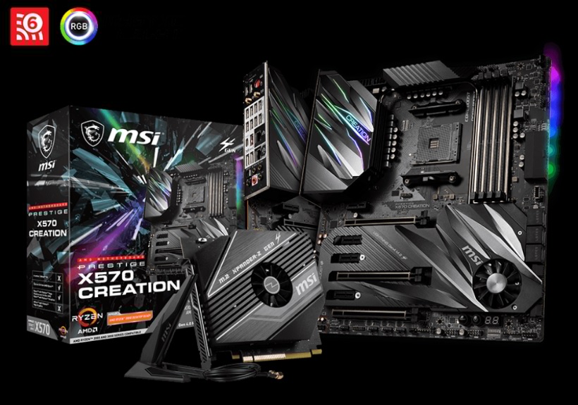 MSI PRESTIGE X570 CREATION Motherboard Review