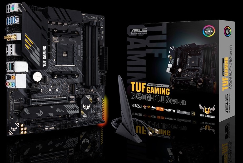 ASUS TUF B550M-PLUS(Wi-Fi) Gaming Motherboard Review | PC TeK REVIEWS