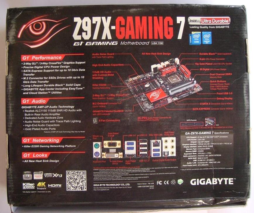 Gigabyte GA-Z97X Gaming 7 Review | PC TeK REVIEWS